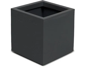 Pflanzkübel quadratisch Vulkan Blumenkasten mit Wasserspeicher Balkon Blumentopf - Bild 1 von 4