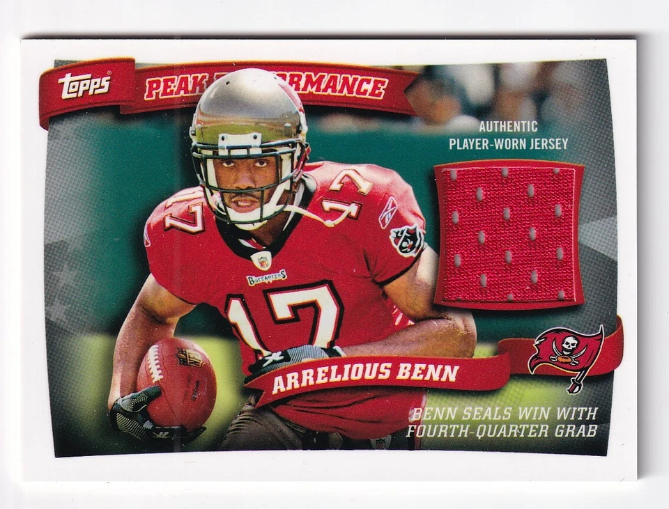 Arrelious Benn 2010 Topps NFL Jersey Card   - Image 1 of 1