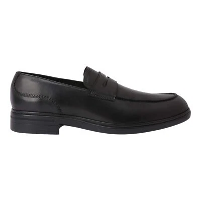 Bally Neffer Men's 6231383 Black Leather Loafers US 6 MSRP $560 - Image 1 of 3