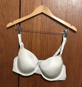 Reggiseno donna Auden taglia 40C bianco imbottito cinghie regolabili gancio e occhio - Foto 1 di 3