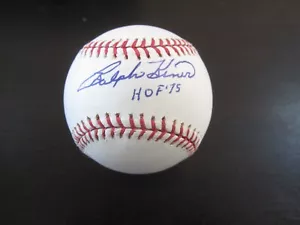 Ralph Kiner Autograph Signed Baseball Ball JSA (B26) HOF 75 Pirates Cubs Mets - Picture 1 of 2