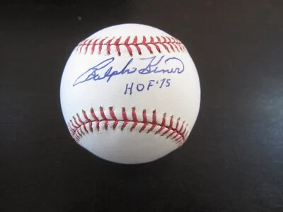 Ralph Kiner Autograph Signed Baseball Ball JSA (B26) HOF 75 Pirates Cubs Mets - Image 1 of 2