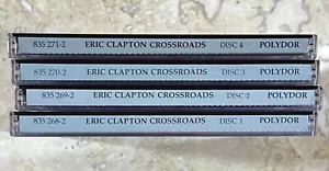 Eric Clapton Crossroads 4 CD Set - Yardbirds, Cream, Derek & Dominoes, Solo, NM - Picture 1 of 9