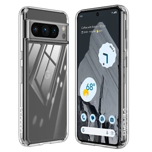 Funda transparente para PC Google Pixel 8 Pro 7a 7 6a + cubierta resistente delgada a prueba de golpes a prueba de golpes - Imagen 1 de 56