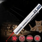 4 Pattern Night Hunting Cat LED Laser Toy Flashlight Kitten Pointer Light Pen
