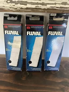 3x2pk FLUVAL U3 A491 Underwater FilterPoly Carbon Replacement Cartridges NEW - Picture 1 of 8