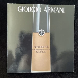 Giorgio Armani Luminous Silk Concealer 4-Shade Sampler  Card Packets New - Picture 1 of 3