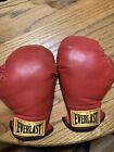 Red everlast boxing gloves size 9