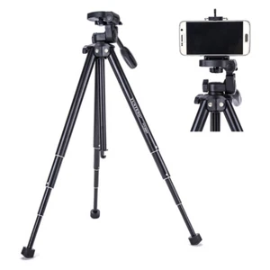 Professional  DV DSLR Camera Tripod Stand Cell Phone Holder For Canon Nikon Sony - Picture 1 of 12