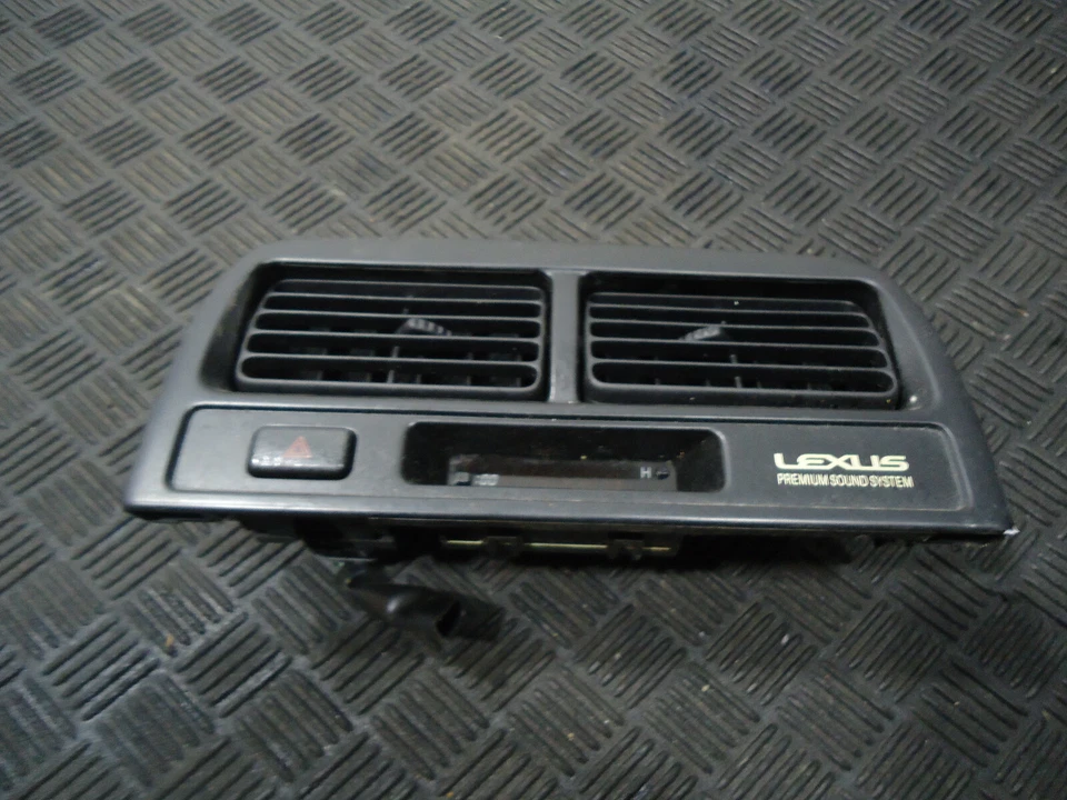 Lexus Es300 2001 tablero central ventilaciones bisel con pantalla de reloj Foto 1 de 4