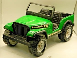TONKA RENEGADE JEEP - 10.5" - VERDE - Hecho en EE. UU. - Buen estado de limpieza - - Imagen 1 de 7