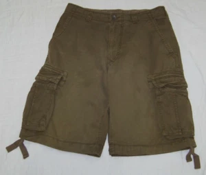Marks & Spencer North Coast Cargo Shorts - 32 - Dark Olive - Picture 1 of 10