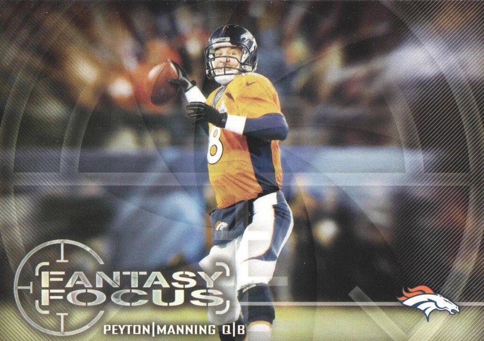 2014 Topps Fantasy Focus NFL Football #FF-PM Peyton Manning Broncos - Image 1 of 1