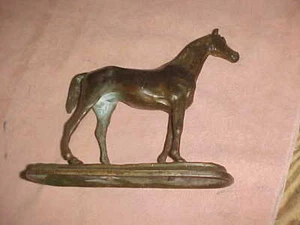CAVALLO BRONZO Sgnd PAUL EDOUARD DELABRIERE [1829-1912] noto ANIMALIER FRANCESE - Foto 1 di 8