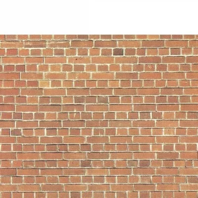 (51,04€/m²) Mauerpappe Ziegelstein 32 x 15 cm Noch 57550, aus geprägtem Karton