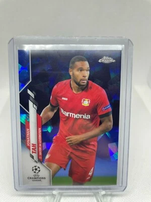 2020 Topps Chrome Sapphire Jonathan Tah Bayer 04 Leverkusen - Image 1 of 2