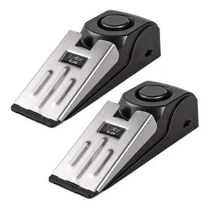 2 NEW SafetyVital Portable Wireless Security Door Stopper w/ Alarm   12 - Picture 1 of 8
