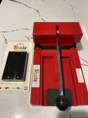 Sizzle Original Red Die-cutter Press Machine System Converter 12Lbs - Image 1 of 4