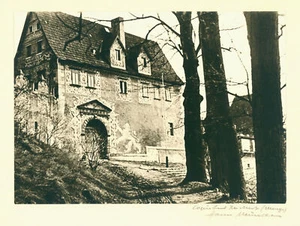 Kynau Krs. Waldenburg Kiensburg Original Fotografie Leni Reichert 1950 - Bild 1 von 1