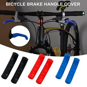 Silicone Coloured BRAKE LEVER GRIP MTB,BMX pair COVER PROTECTOR MOUNTAIN BIKE S