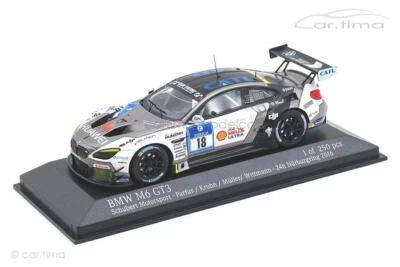 BMW M6 GT3 24h Nürburgring 2016 Farfus Müller/Wittmann MINICHAMPS 1:43 - Immagine 1 di 4