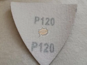 Schleifscheiben Deltaschleifer 80mm P 120 10 Stück Fein Bosch Worx Dremel - Bild 1 von 2