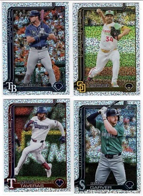 2025 Topps Series One Sandglitter 4 Card Lot - Image 1 of 2
