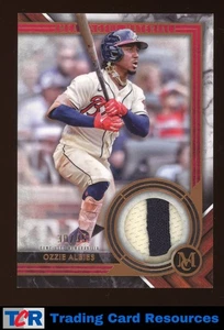 2022 Museum Collection Ozzie Albies Meaningful Materials Relics Copper #/35 - Picture 1 of 2