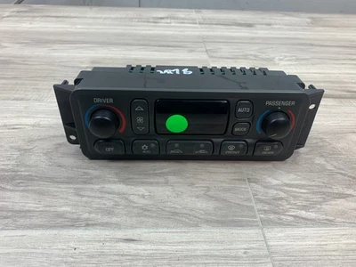 1997-2004 C5 Corvette Oem Dual A/C Air Conditioning Control Panel HVAC *READ* - Image 1 of 4