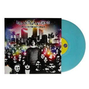 Less Than Jake - IN WITH THE OUT CROWD - Ltd /500 Ed BLUE Color Vinyl LP NEW! - Picture 1 of 2