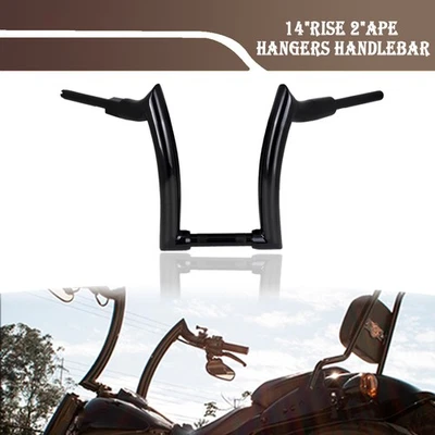 14'' Rise 2" Ape Hanger Handlebar Fit For Harley Softail Slim - Image 1 of 4