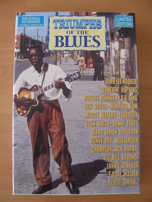 CD Sammlung / "TRIUMPS OF THE BLUES" / 20 CDs & Booklet - Bild 1 von 4