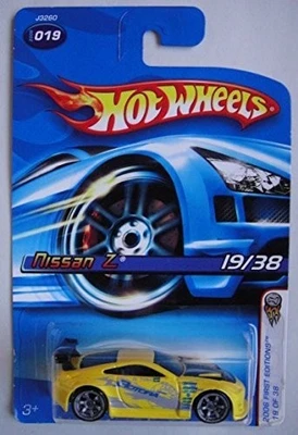 2006 FIRST EDITIONS YELLOW NISSAN Z 19/38 - Image 1 of 2
