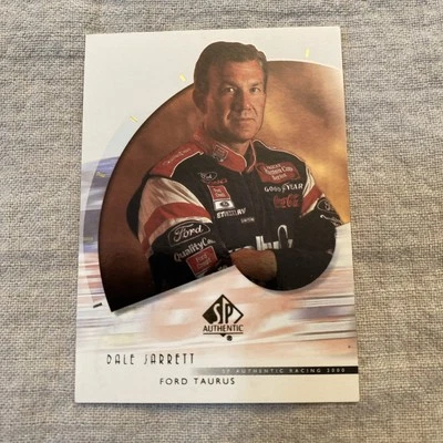 Dale Jarrett SP Authentic Racing 2000 Promo Promotional Card - Image 1 of 2