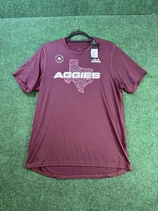 Adidas Texas A&M Aggies Creator T Shirt Mens Size Large - Picture 1 of 7