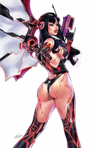 VAMPIRELLA (2025) #6 ELIAS CHATZOUDIS EXCLUSIVE VIRGIN WHITE VARIANT - Picture 1 of 1