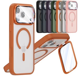 Magnetic TPU Shockproof Cover with Lens Protector for iPhone 17 Pro Max 16 15 14 - Picture 1 of 16