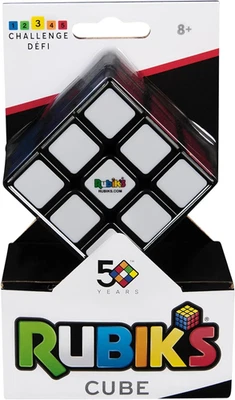Rubik'S - 3X3 Zauberwürfel, Original Klassischer Cube Für Logik-Akrobaten Ab 8 J