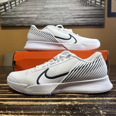 Nike Air Zoom Vapor Pro 2 HC White Tennis Shoes DR6191-101 Mens Size 10.5 - Image 1 of 4