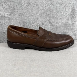 Allen Edmonds Fairmont Shoes Mens Size 11.5 B Brown Leather Penny Loafers USA - Picture 1 of 17