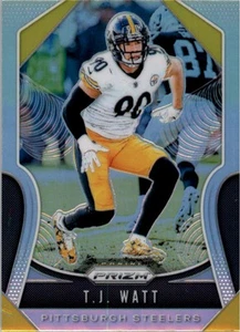 2019 Panini Prizm Prizms #99 T.J. Watt - FB - Picture 1 of 2