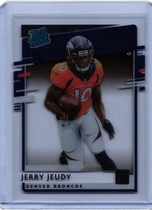 2020 Panini Chronicles Clearly Donruss Rated Rookie Jerry Jeudy #RR-JJ (RC) - Bild 1 von 2