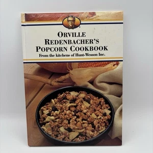 Orville Redenbacher's Popcorn Cookbook by Stewart, Jillian Hardback Vintage 1992 - Imagen 1 de 14