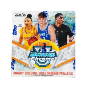 2024-25 Bowman Chrome University Basketball Mega Box SAME DAY SHIP - Picture 1 of 1