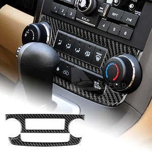 Center Console Multimedia Sticker BLACK Carbon Fiber For Honda CRV 2007-2011 - Bild 1 von 7