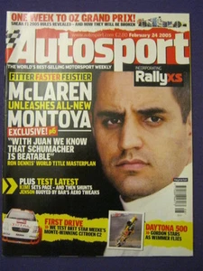 AUTOSPORT - DAYTONA 500 - 24 Feb 2005 vol 179 # 8 - Picture 1 of 1