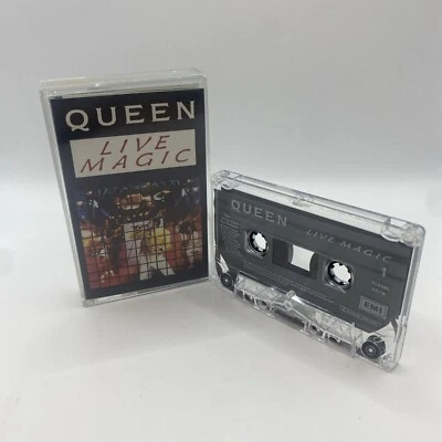 Queen ~ Live Magic Cassette Tape - Image 1 of 4