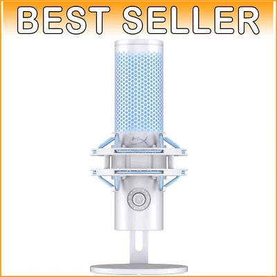 HyperX Quadcast 2 Frost – Bluetooth Podcast Microphone with One-Touch Recording - Image 1 of 4