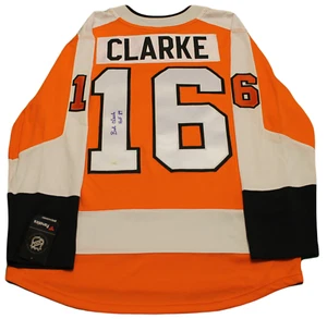 Bobby Clarke signed autograph Philadelphia Flyers jersey - Picture 1 of 2