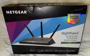NEW! Netgear Nighthawk AC1900 (D7000v2) WiFi VDSL / ADSL Modem Router PC Apple - Picture 1 of 10